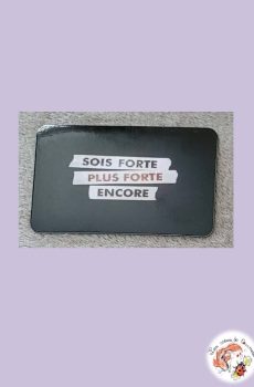 Aimant Indochine Sois forte plus forte encore