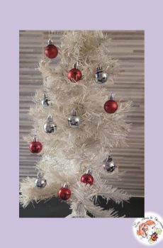 Lot de 12 boules de Noël Indochine