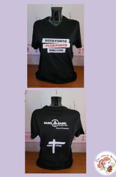 Tee shirt personnalisable sur commande