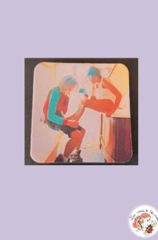 Sous verre Indochine Wax