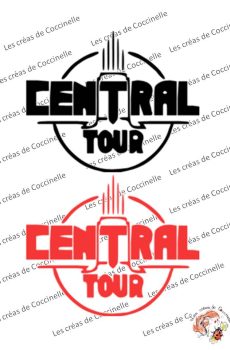 Sticker Indochine Central tour
