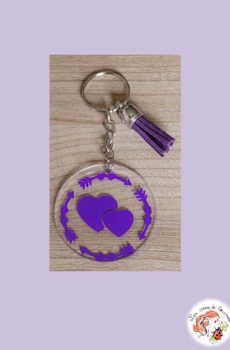 Porte clé Coeur