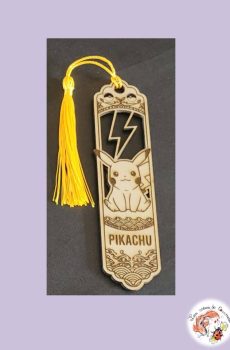 Marque page Pikachu