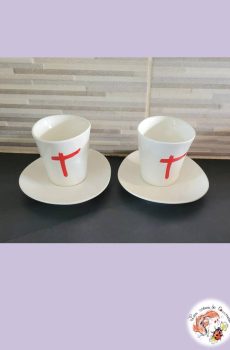 Lot 2 tasses Indochine
