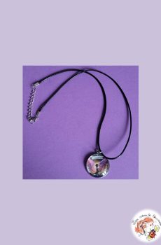 Collier et son pendentif Indochine L'amour fou