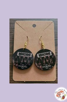 Boucle d'oreilles Indochine Arena tour