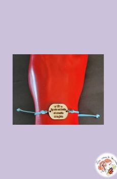 Bracelet Indochine La vie est belle et cruelle a la fois