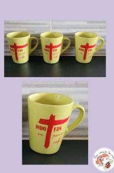 Lot de 3 Mugs Indochine