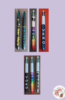 Stylo Bic 4 couleurs personnalisable