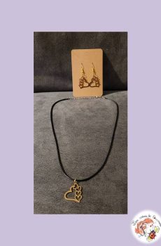 Parure Bijoux Coeur