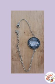 Bracelet Indochine Sois forte plus forte encore