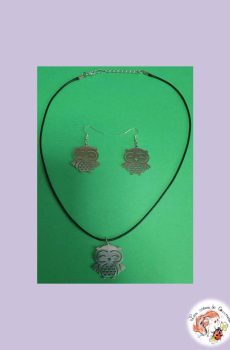 Parure Bijoux Chouette