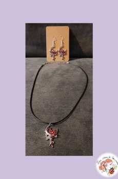 Parure Bijoux Fleur