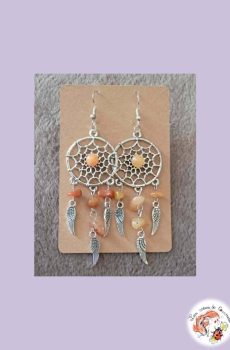 Boucle d'oreilles Attrapes rêves