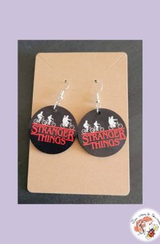 Boucle d'oreilles Stranger Things