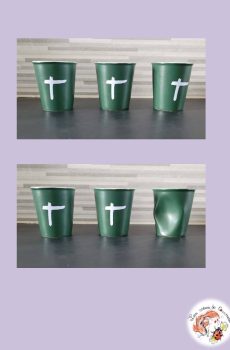 Lot de 3 verrines Indochine