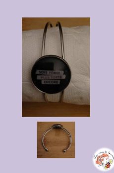 Bracelet Indochine Sois forte plus forte encore