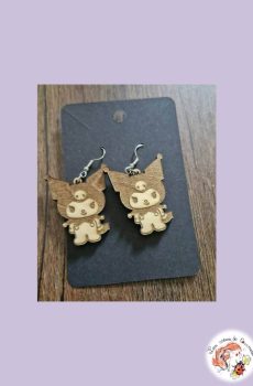 Boucle d'oreilles Kuromi