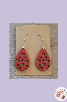 Boucle d'oreilles Coeurs