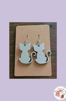 Boucle d'oreilles Chat
