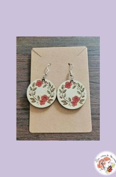 Boucle d'oreilles Fleur