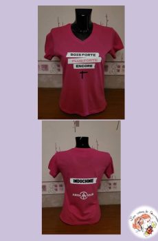 Tee shirt personnalisable sur commande