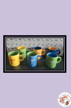 Lot de 6 tasses Indochine