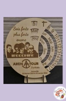 Calendrier perpétuel Indochine