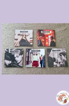 Lot de 5 Aimants Indochine No Name