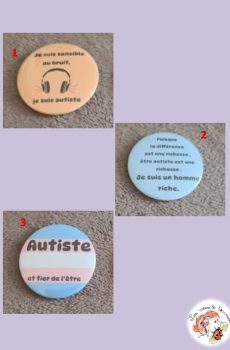 Badge Autiste