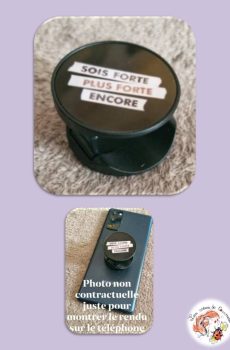 Accessoire de téléphone Indochine Sois forte plus forte encore