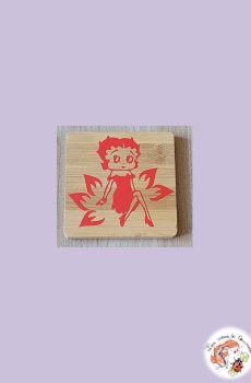 Sous verre Betty Boop
