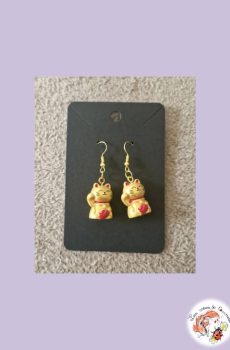 Boucle d'oreilles Chat