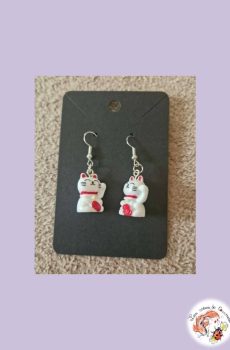 Boucle d'oreilles Chat