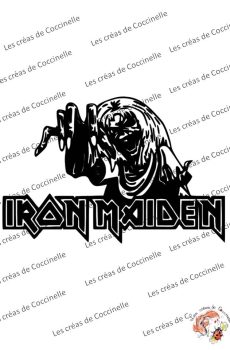 Sticker Iron Maiden
