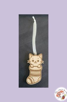 Boule de Noël Chat